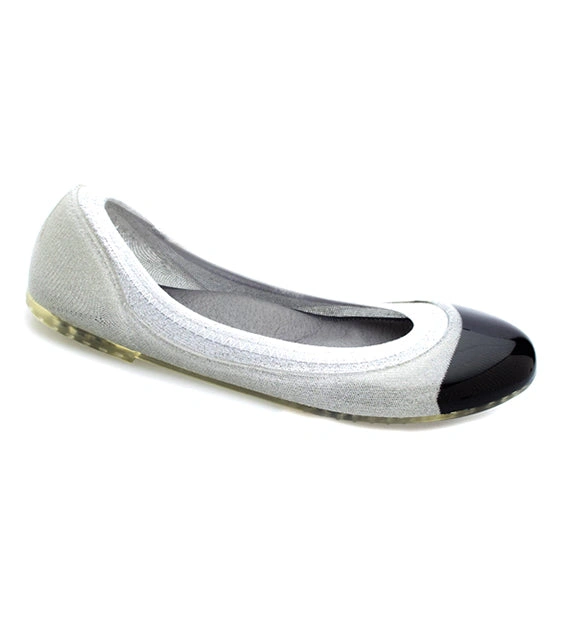 Black Cap Jelly Flats: Silver Lining Steps to Style